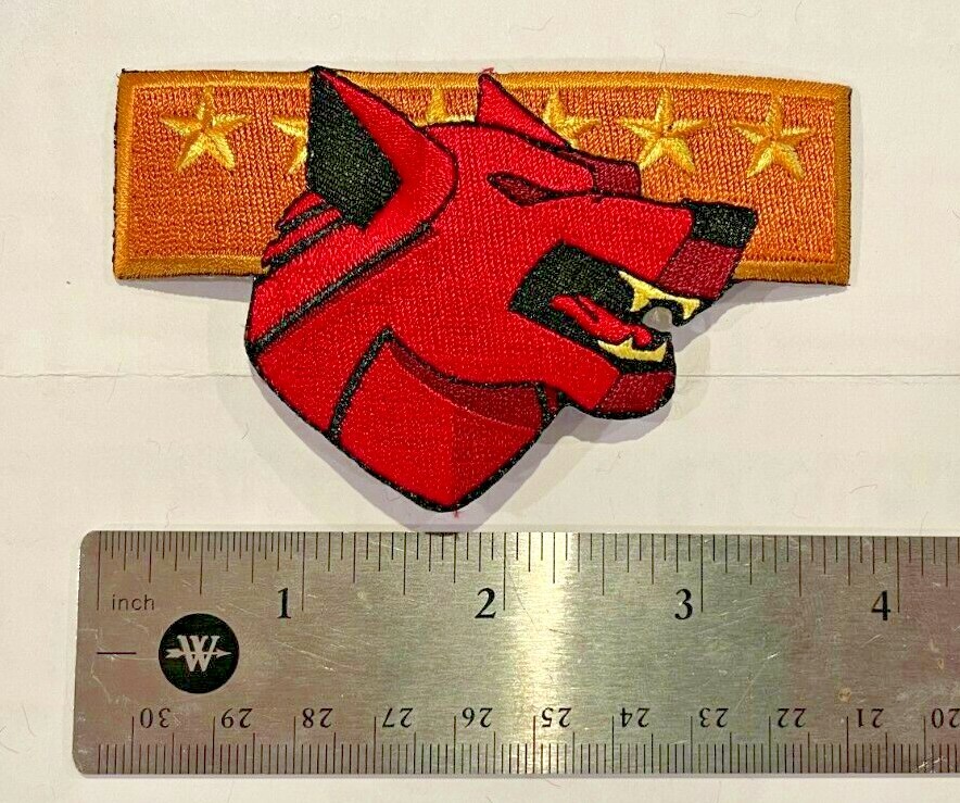 Battletech Clan Wolf Insignia Patch