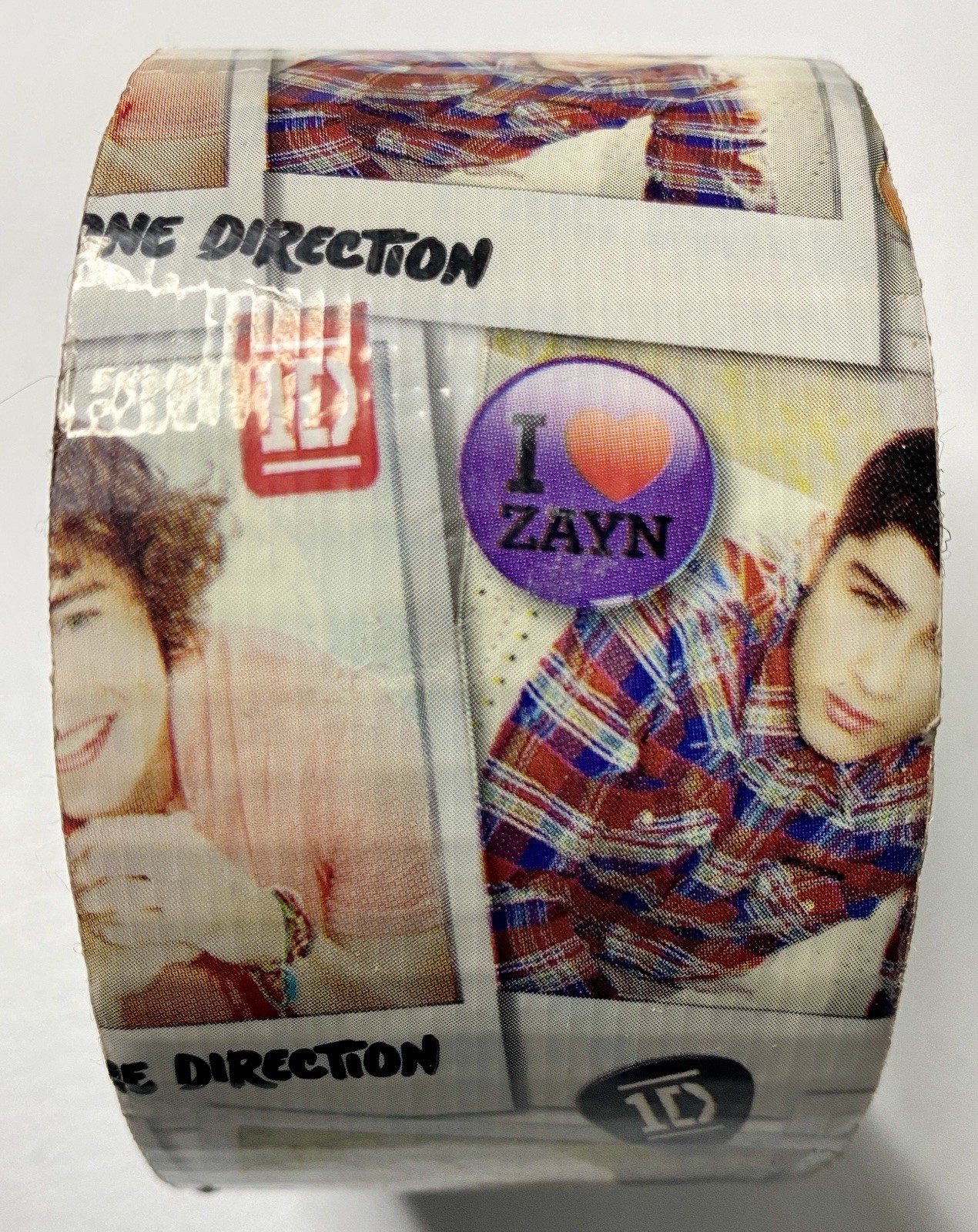 ONE DIRECTION Duct Tape 2011 Duck Tape Brand Boy Band RARE FIND Almost Full Roll