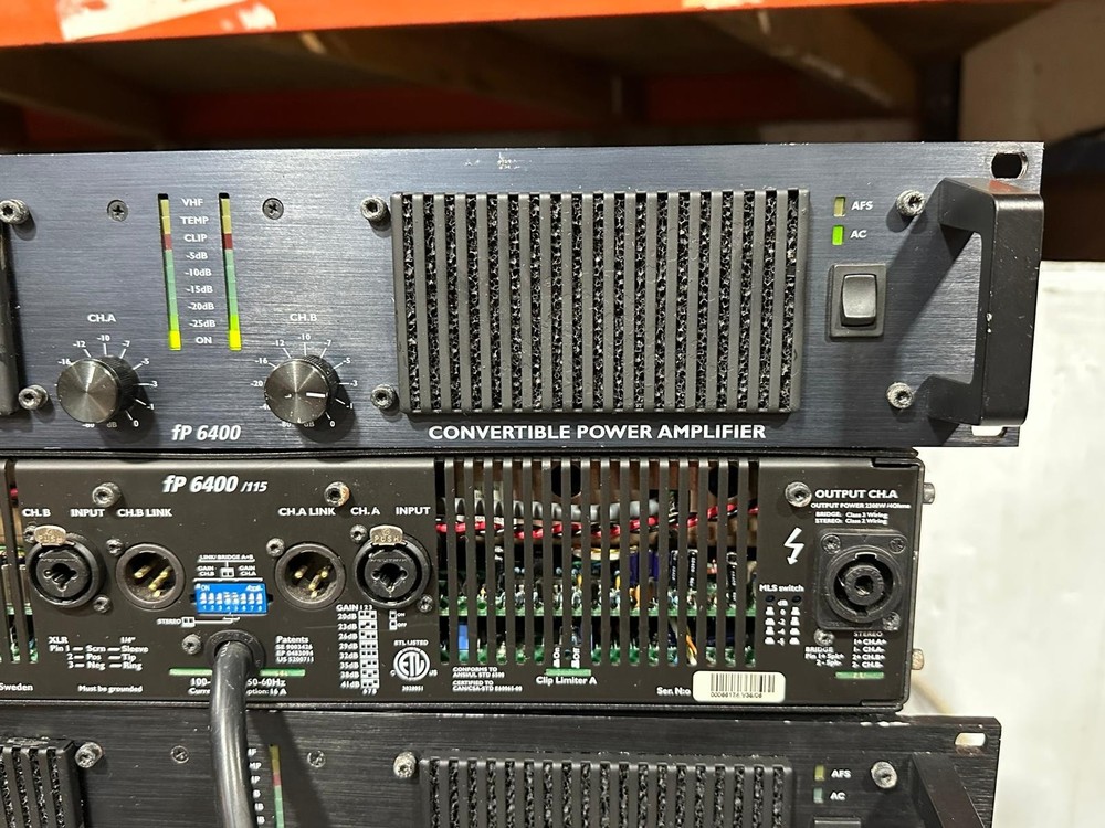 Lab Gruppen 6400f Power Amplifier #5060 (One) THS