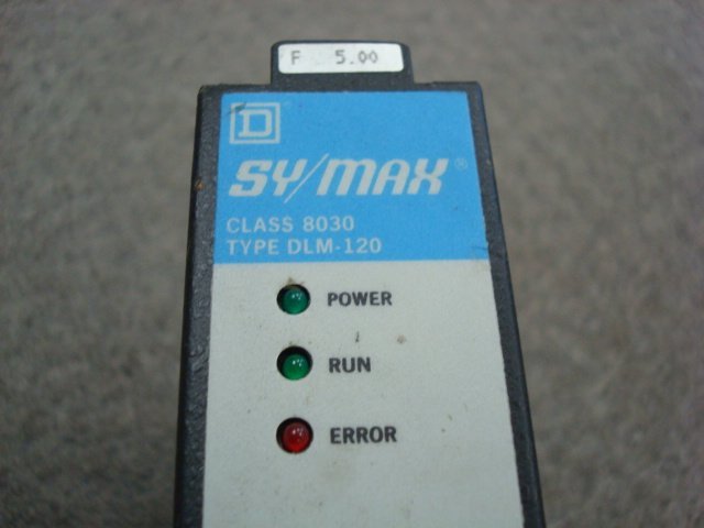 USED Square D 8030 DLM120 SY/MAX D-Log Data Logger Controller