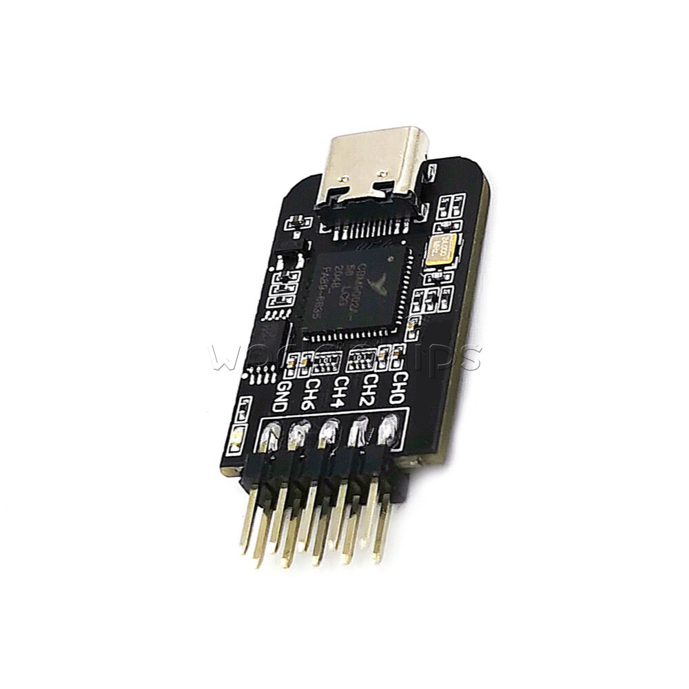 Mini Logic Analyzer Type C MCU Arm FPGA Debugging Tools 24m Sampling 8 Channel