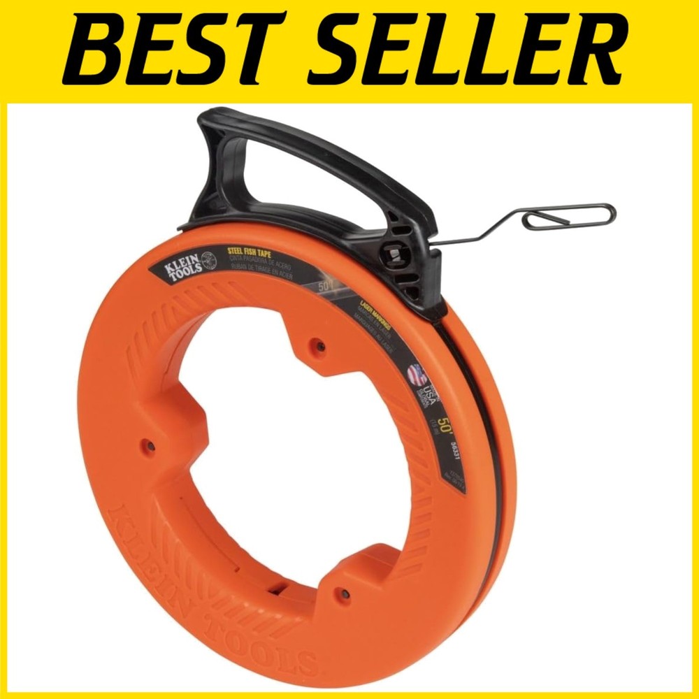 Electrical Wire Puller Tool 50ft Steel