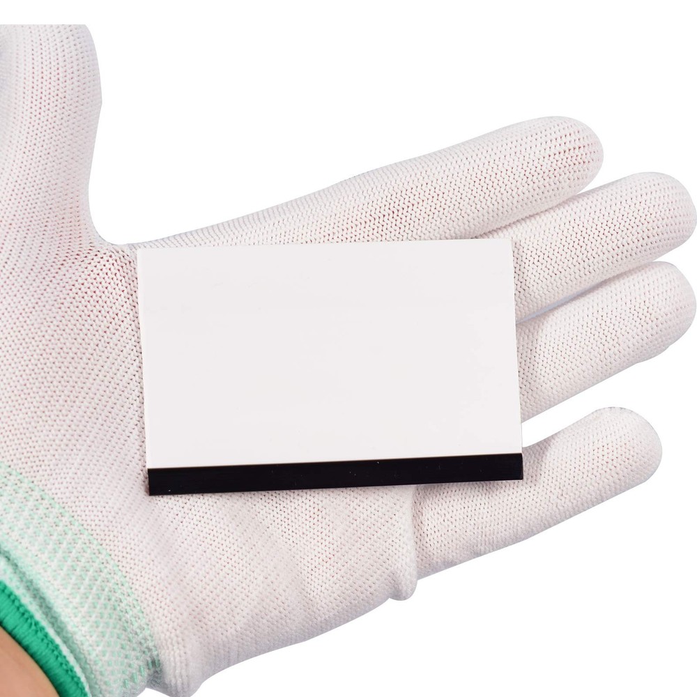 3-inch Screen Printing Squeegee with Soft Rubber, Tiny Flexible Block Scraper...