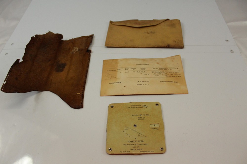Trigonometry Tool Simple-Fyer With Original Instruction Sheet