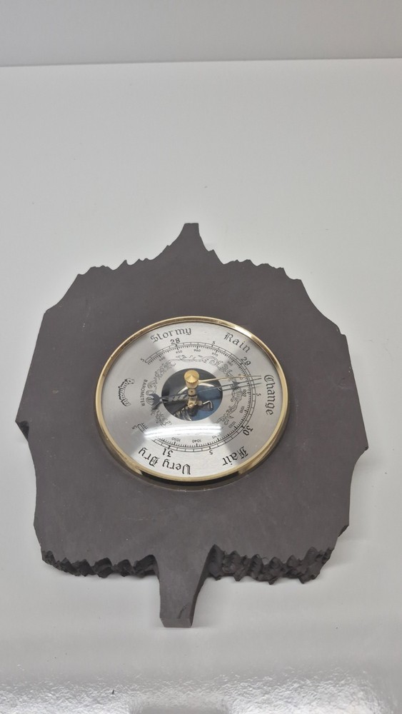 Vintage Daymaster Slate Barometer Wall Mount