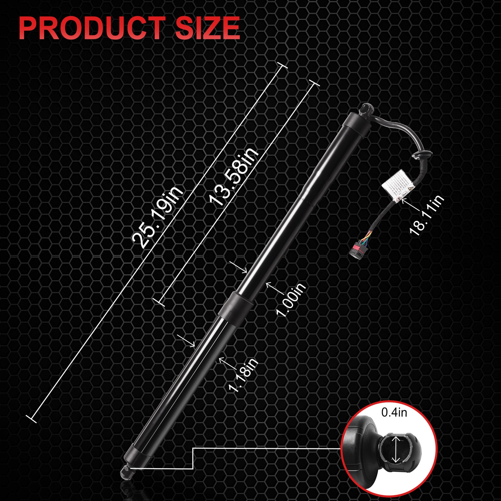 Rear Left Right Tailgate Power Lift Support For 2013-2019 Hyundai Santa Fe