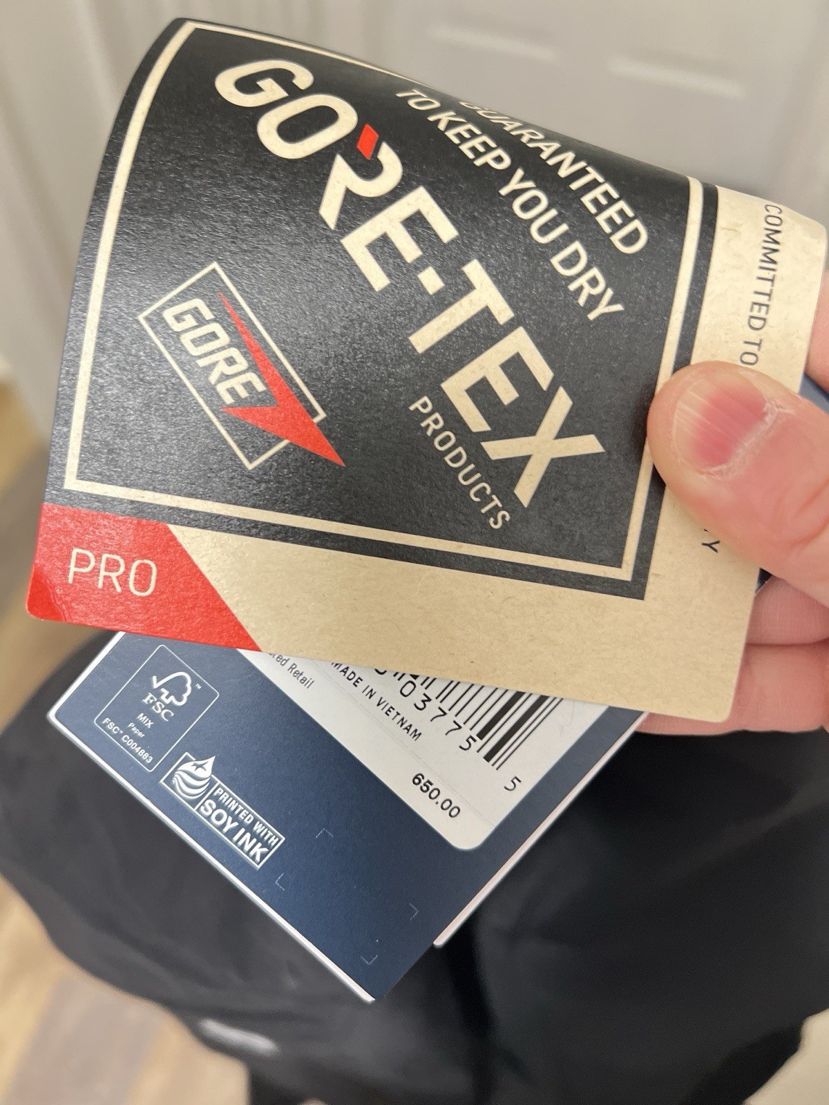 The North Face pumori gore tex Women's Snow Bib, Size XS - Black org 650$