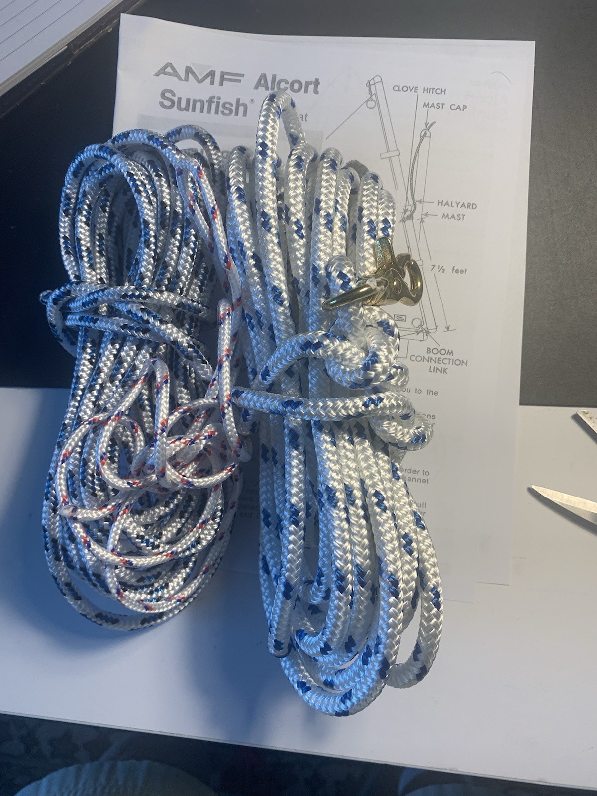 Sunfish Sailboat Rigging Kit