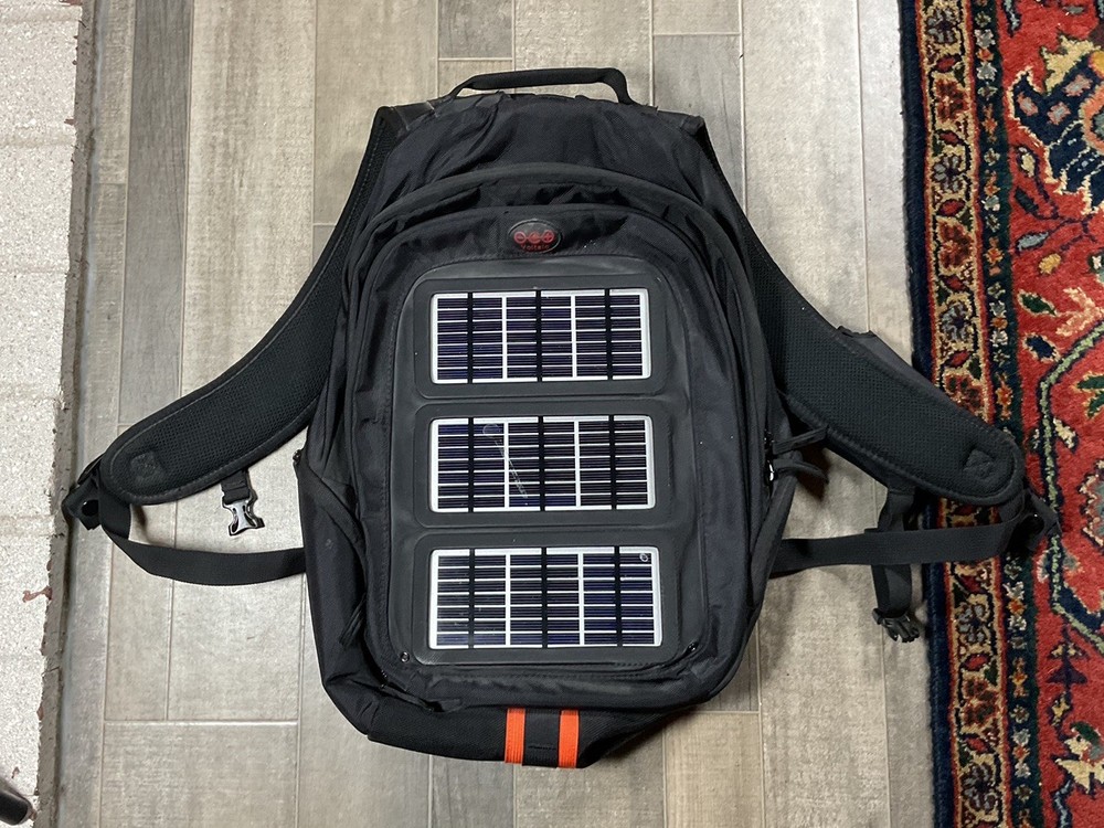 Voltaic Backpack Off Grid Solar Charging Black Pack