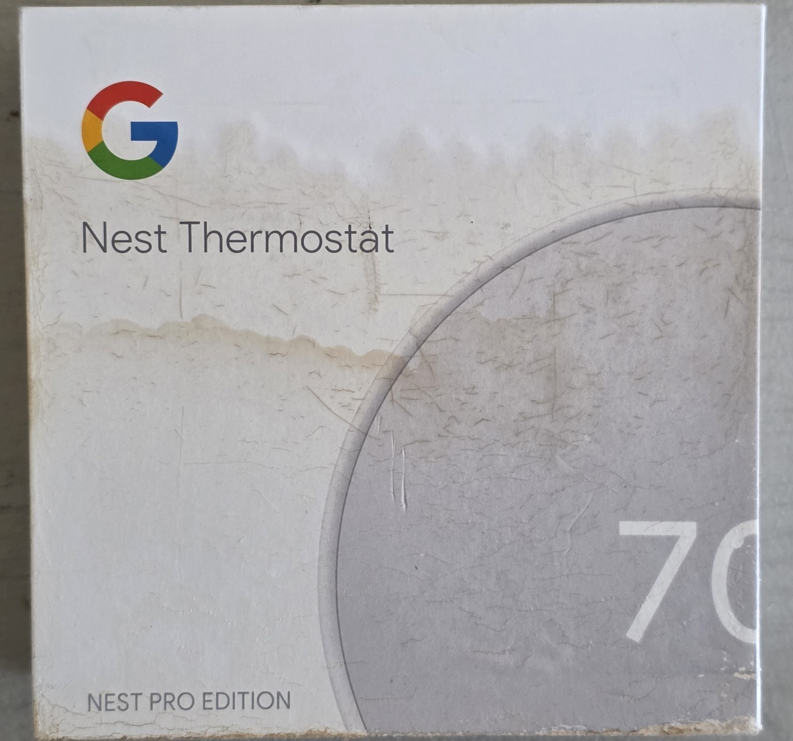 Google Nest Programmable Smart Wi-Fi Thermostat - White GACVZ