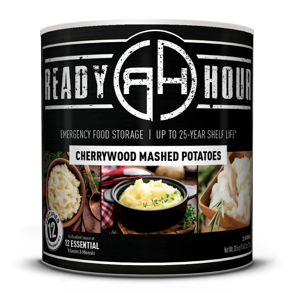 6 Pack Essentials Mashed Potatoes Large #10 Cans Emergency Long Term 25 Years