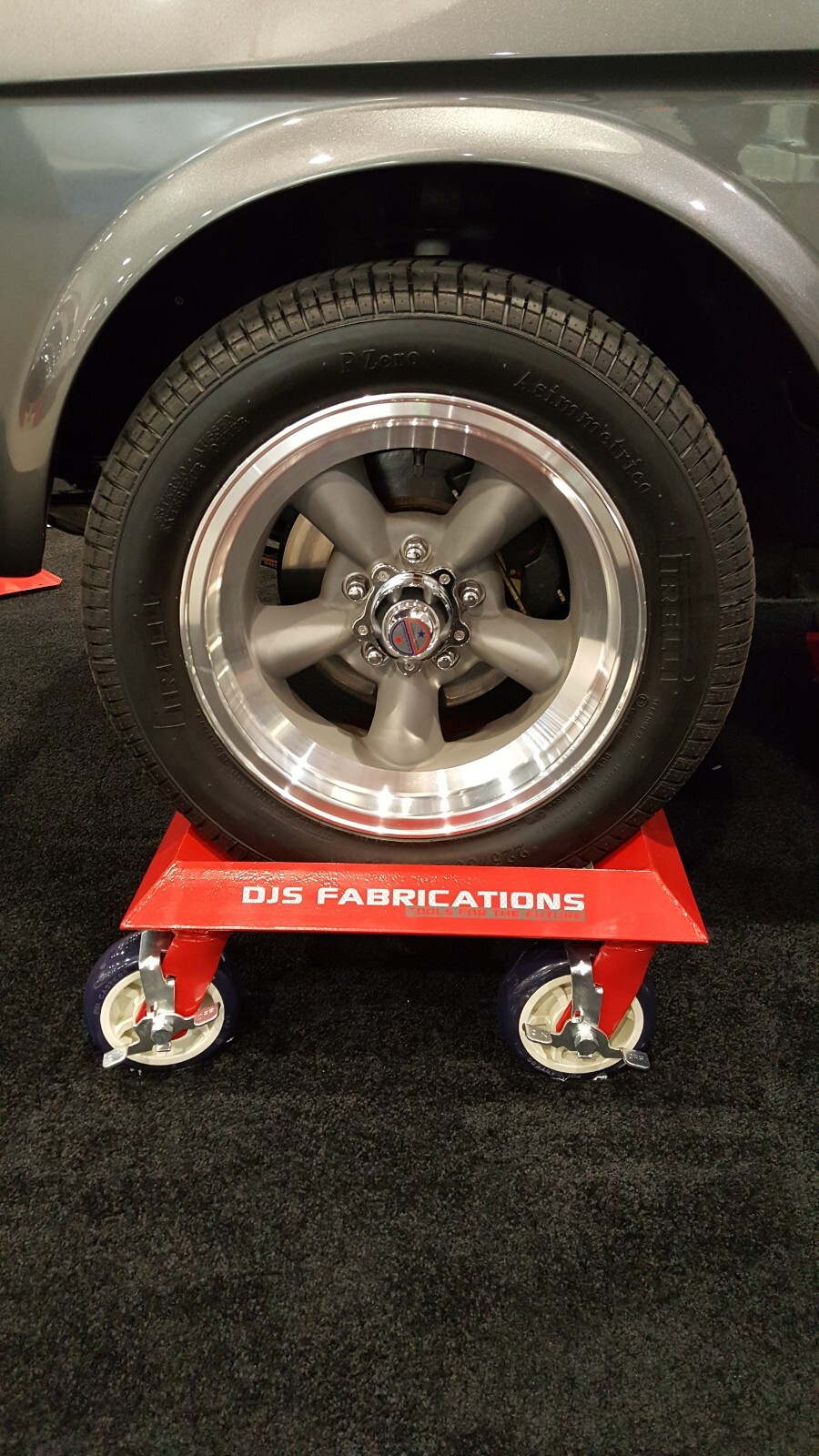 DJS Fabrications Universal Car Wheel Dolly DJS-00102 With extra adapters!!