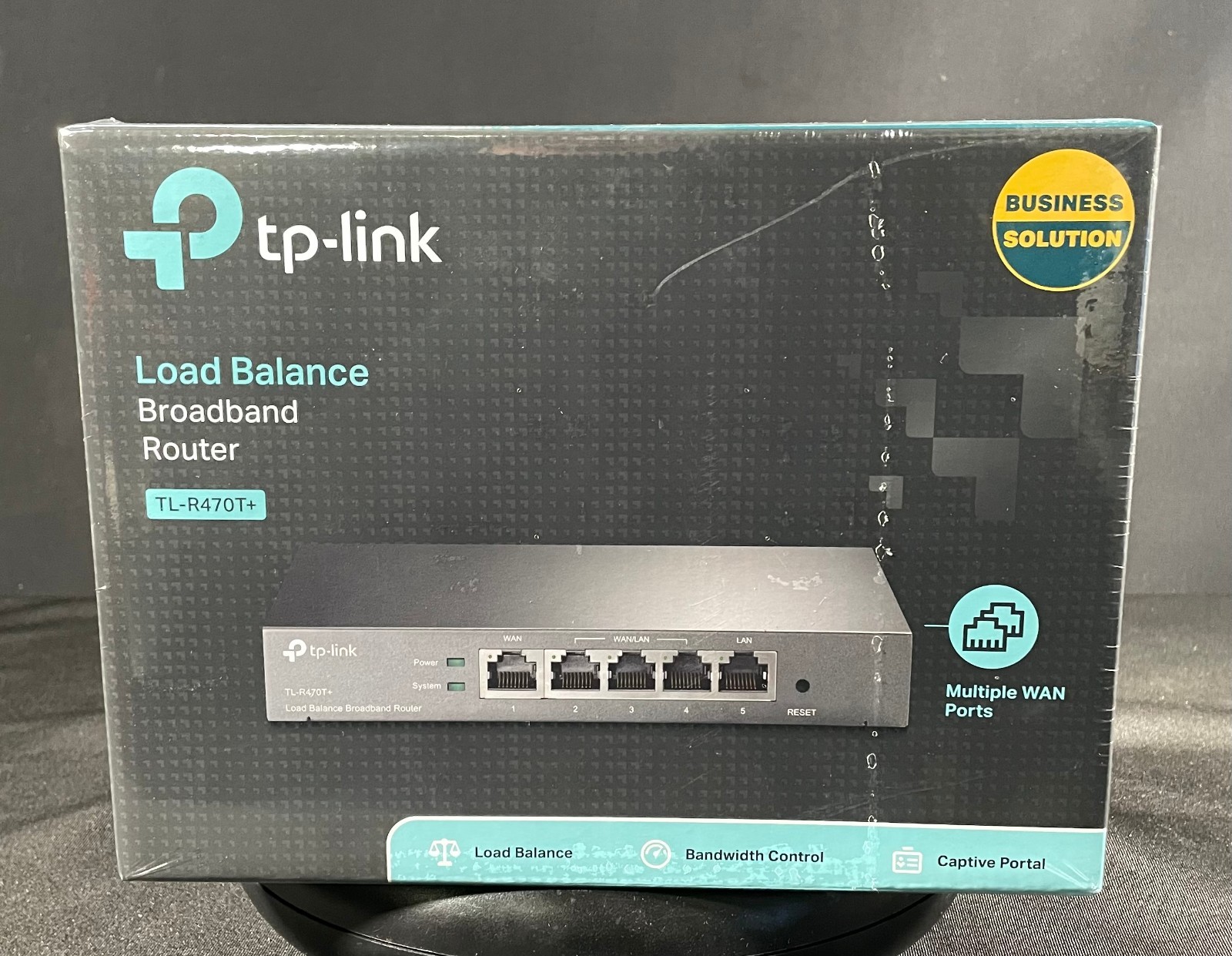 NEW TP-Link TL-R470T+ Load Balance Broadband Router -Same Day Shipping