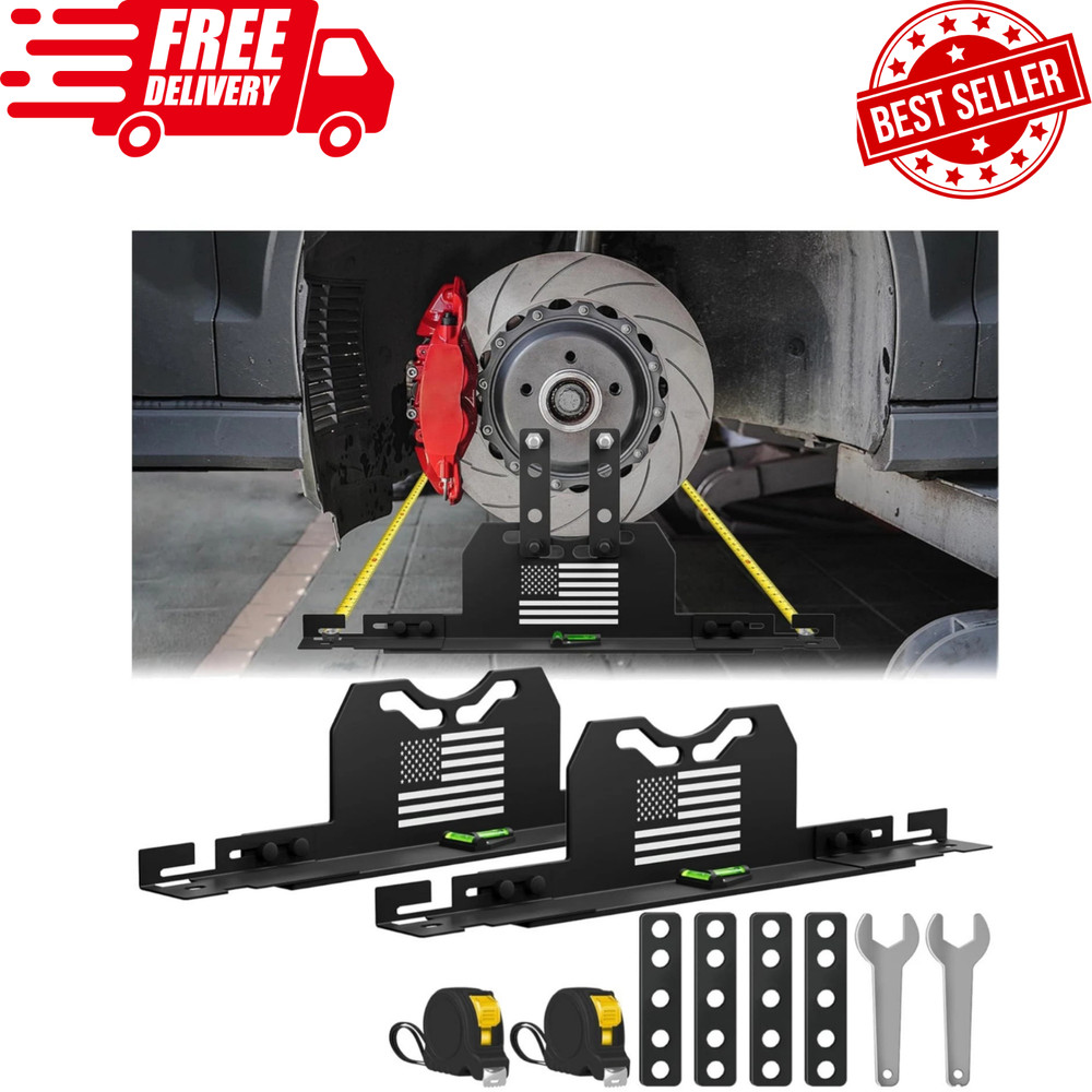 2026 Upgraded Wheel Alignment Tool, 2 PCS Toe Alignment Tool Plates Without R...