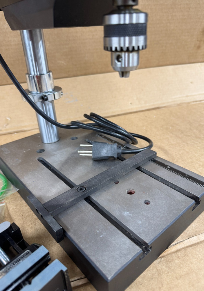 MicroLux #82959 Variable Speed, Mini Drill Press with Depthfinder