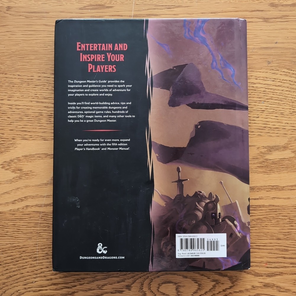 Dungeons & Dragons Dungeon Master’s Guide Hardcover 2014