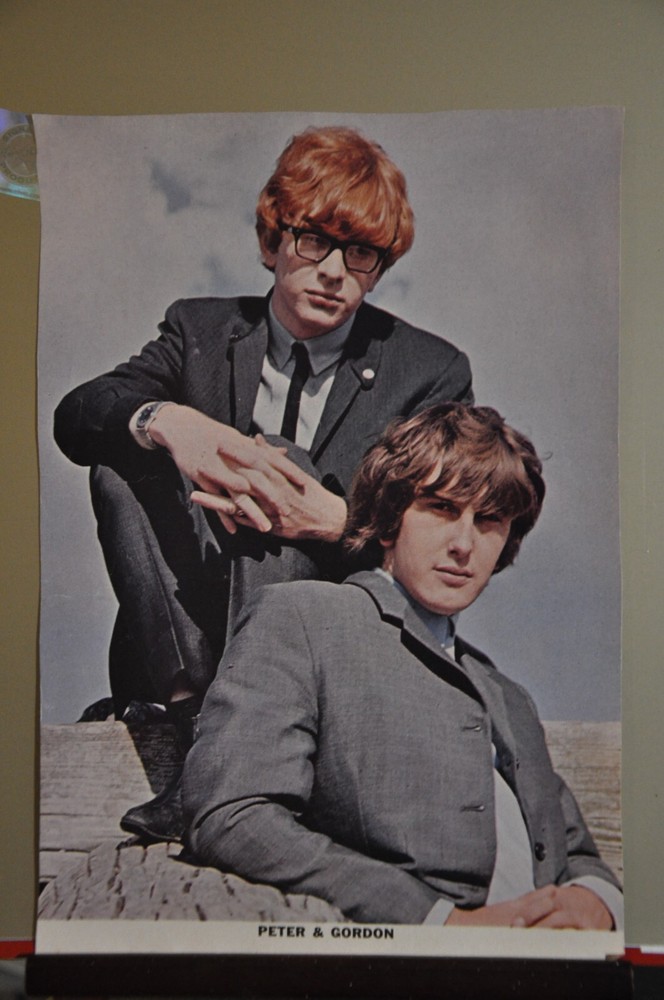 Vintage 1960s Teen Magazine "Heart Throb" Poster Lot; 1959 Topps Fabian Card