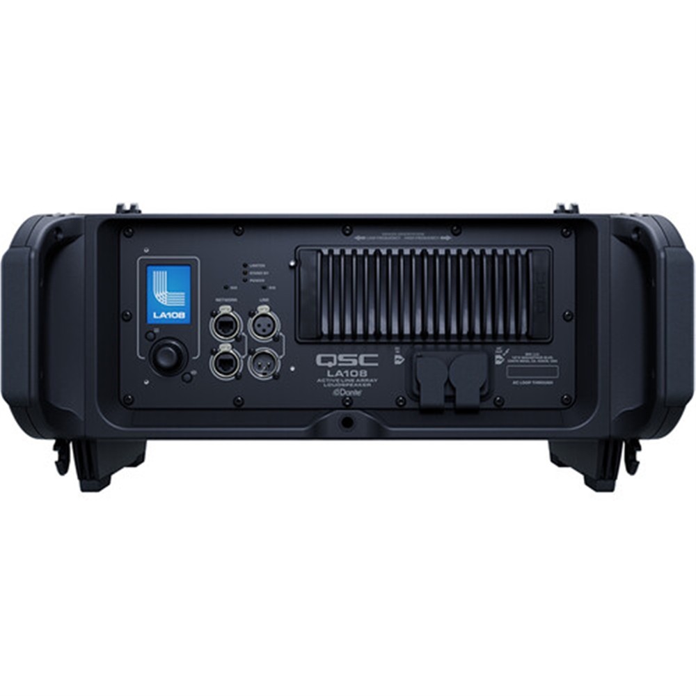 QSC LA108, 8" Powered Line Array Loudspeaker Package with Stack Adapter Kit