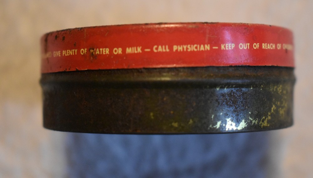 VINTAGE RUBYFLUID SOLDERING PASTE TIN COLUMBUS OHIO