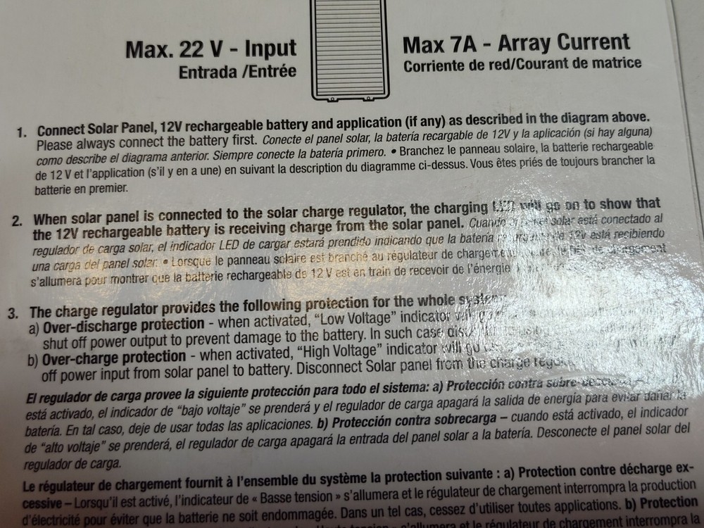 Noco iMob Solar Panel Charge Regulator
