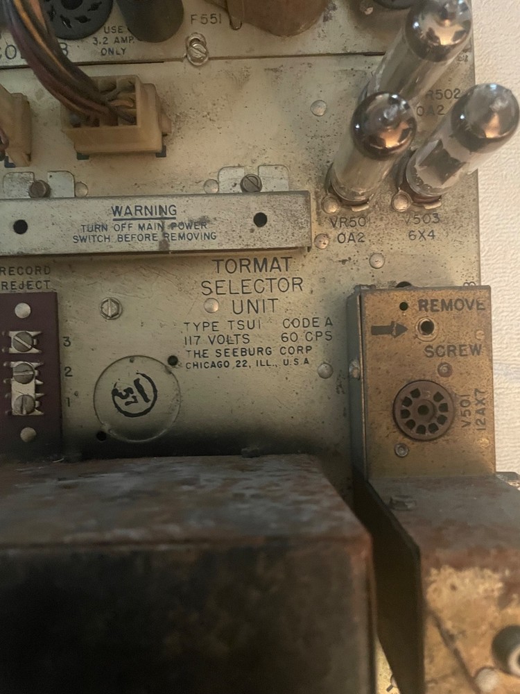 Seeburg 220/222 Tormat Selector unit TSU1 code A