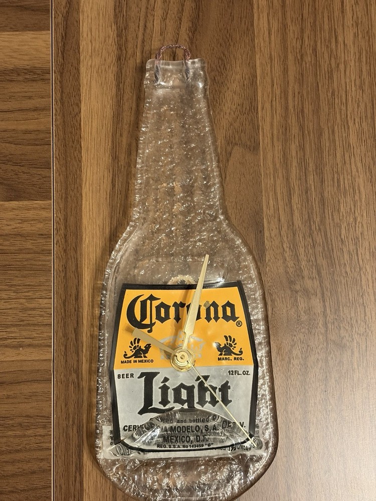Corona Light Bottle Wall Clock Tested
