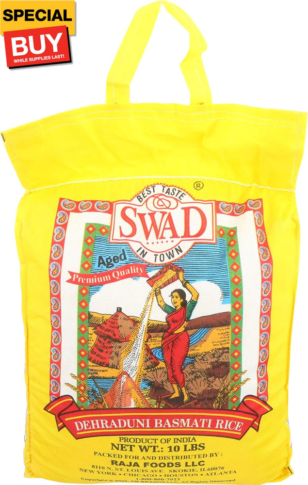 Rice Basmati, 10-pounds