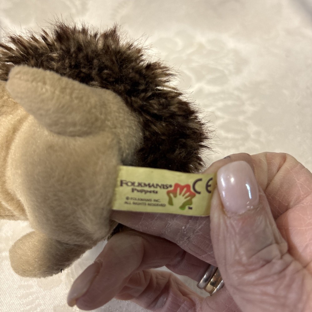 Folkmanis Mini Hedgehog Finger Puppet