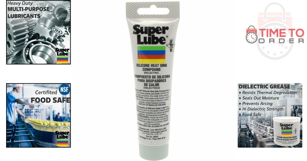 Silicone Heat Sink Compound High Conductivity 3 oz Thermal Paste for Electronics