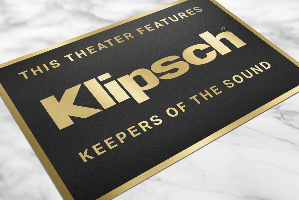 Klipsch Theater Sign