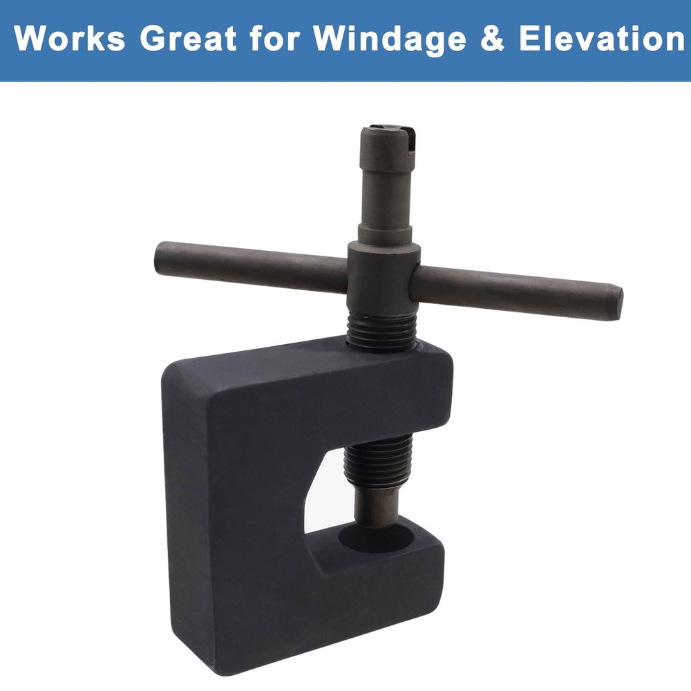 ZOEKIM Front Sight Adjustment Tool, Adjust Windage & Elevation Black