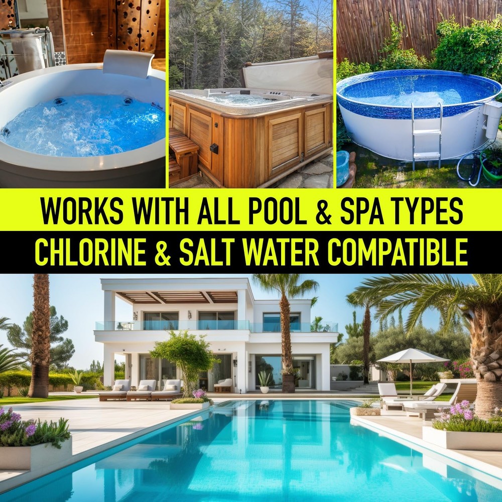 Pool Leak Detection Dye Kit - with 2 Precision Applicators - 75+ Tests - Supe...