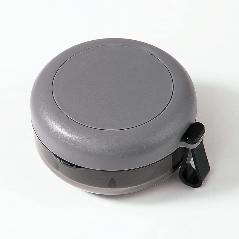 Denture Case, Definitely No-Leak Portable Retainer Case Bath Black