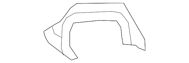 Genuine Volvo Valance Panel Bracket 31323970