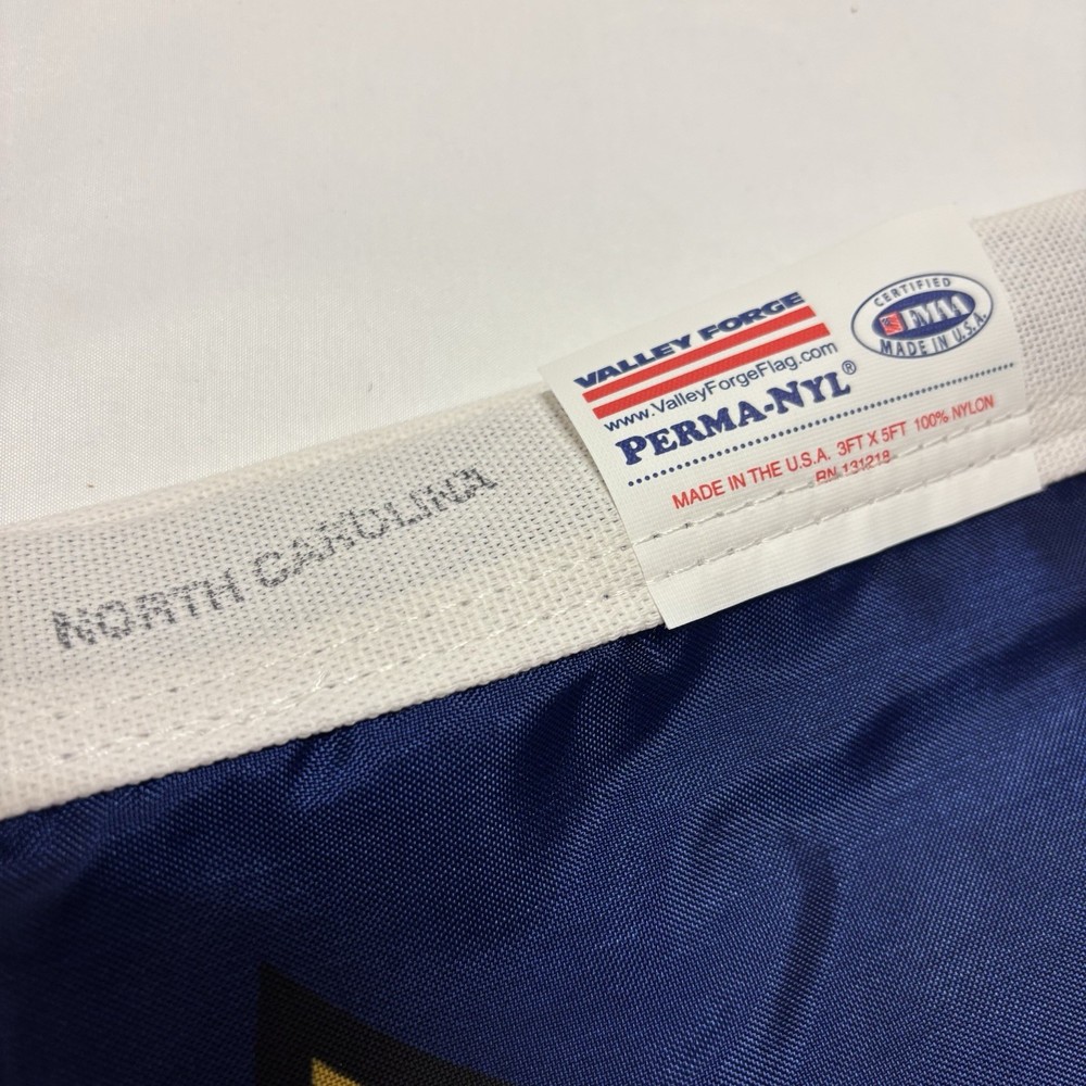 Valley Forge NC State Flag 3x5 Nylon