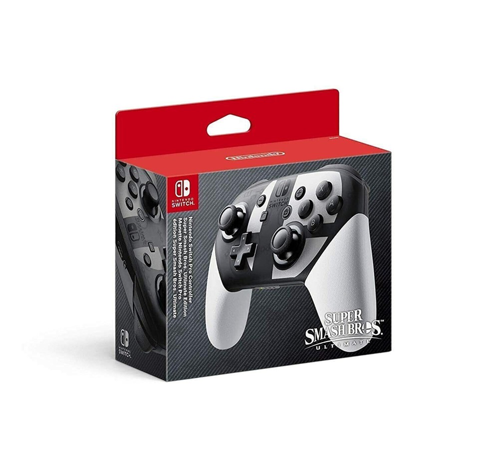 Official Nintendo Switch Pro Controller - Super Smash Bros Ultimate Edition New!
