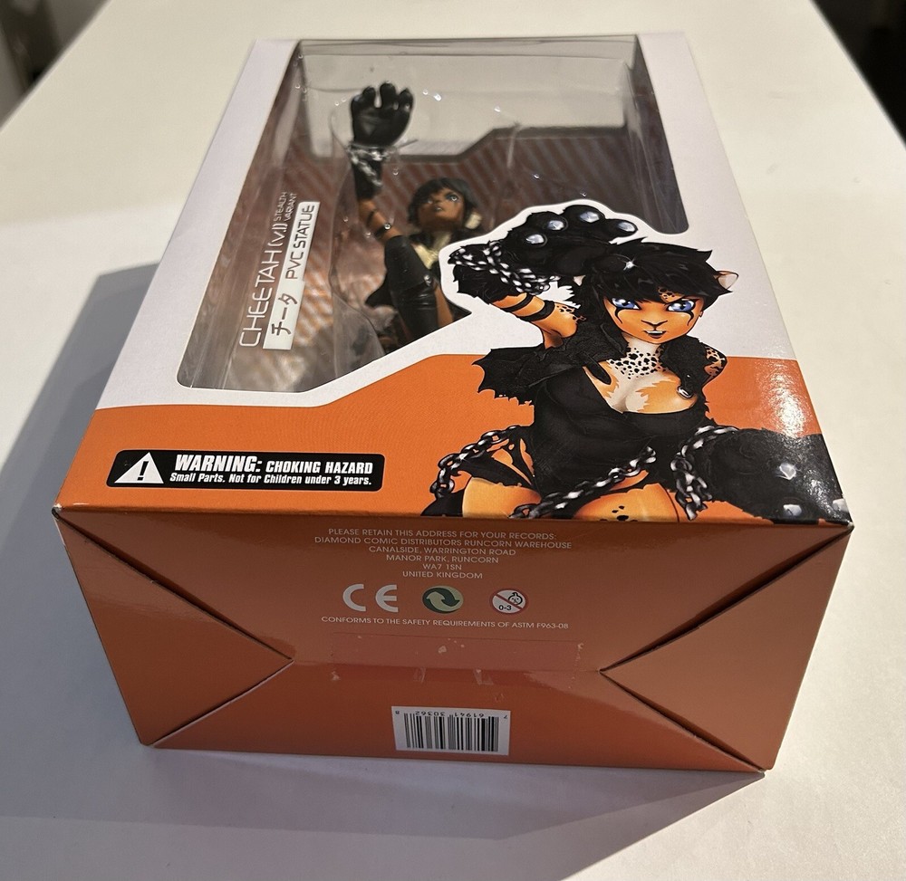 AME-COMI CHEETAH STEALTH VARIANT STATUE FIGURE DC DIRECT