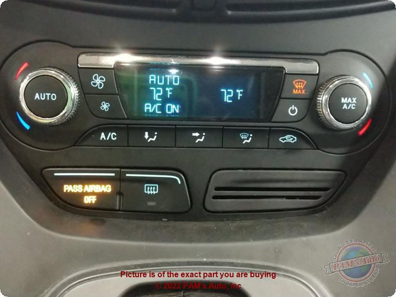 Used A/C Selector Switch fits: 2015 Ford Escape Front automatic temperature cont