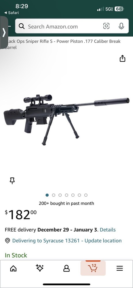 .177 Black Ops Air Rifle (modified)