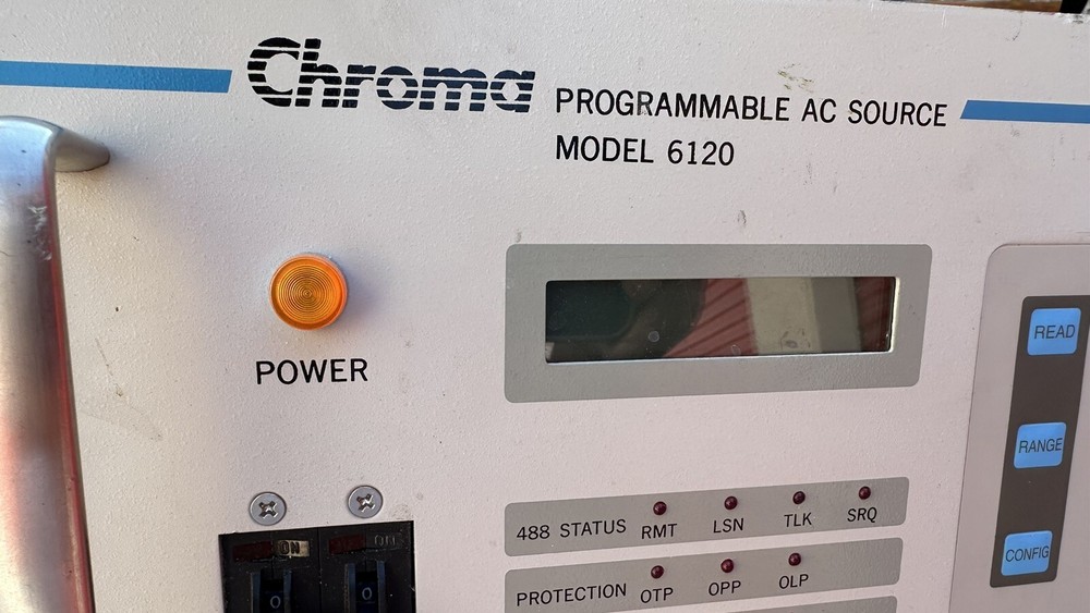 Chroma 6120 Programable AC Source Model 6120