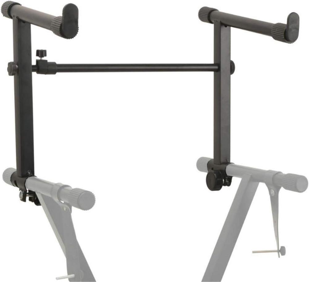Keyboard Stand Extension Adapter, 2 Tier Adjustable Width