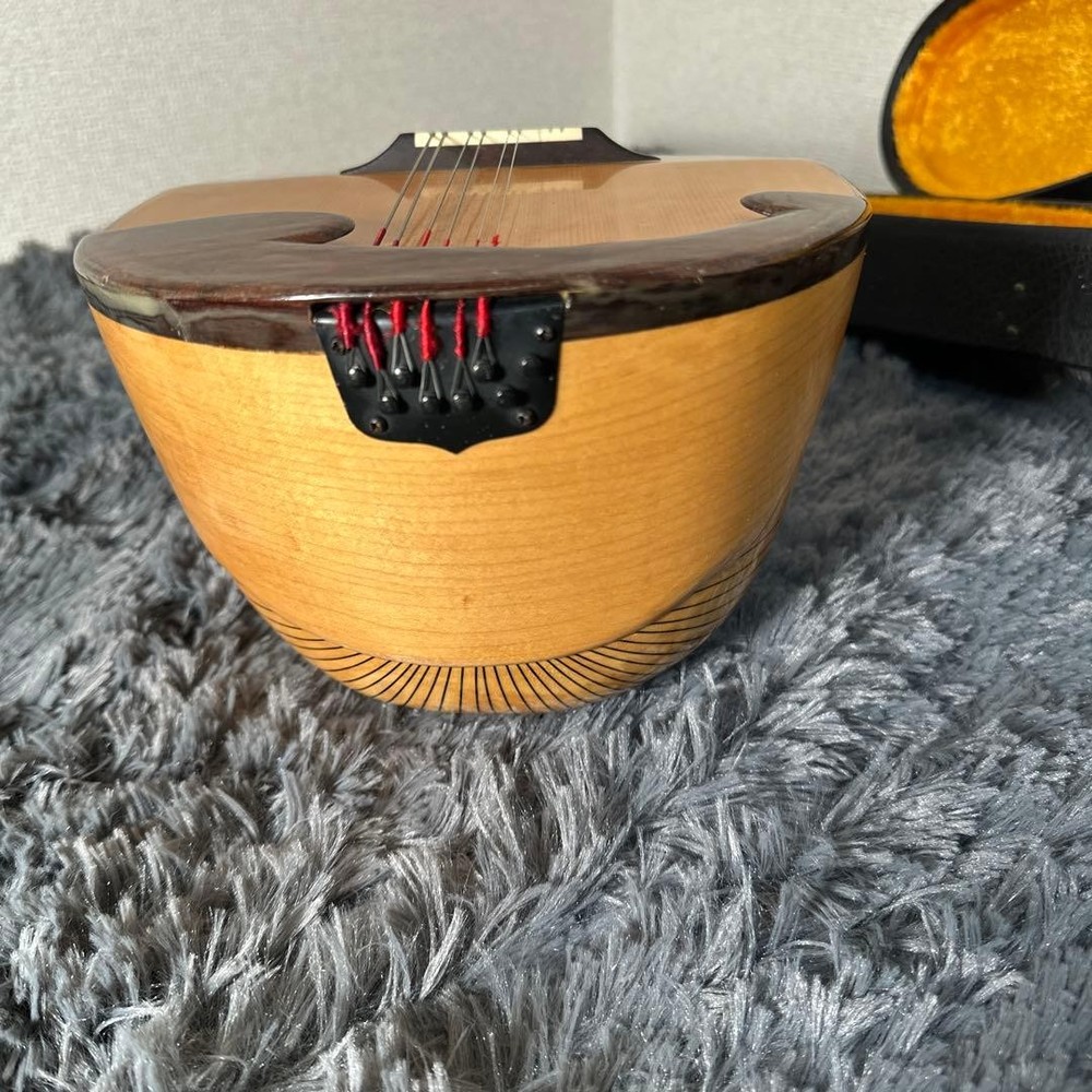 Misuzu Mandolin String Instrument Hard Case Supervised by Minoru Noguchi Luxury