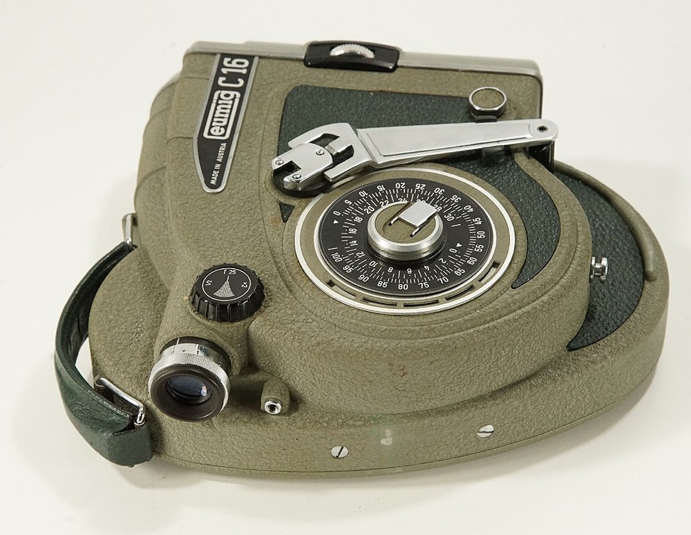 EUMIG C16, FIXED LENS VERSION, WITH 25/1.9 EUMIGAR (HAS ISSUES/READ)/219502