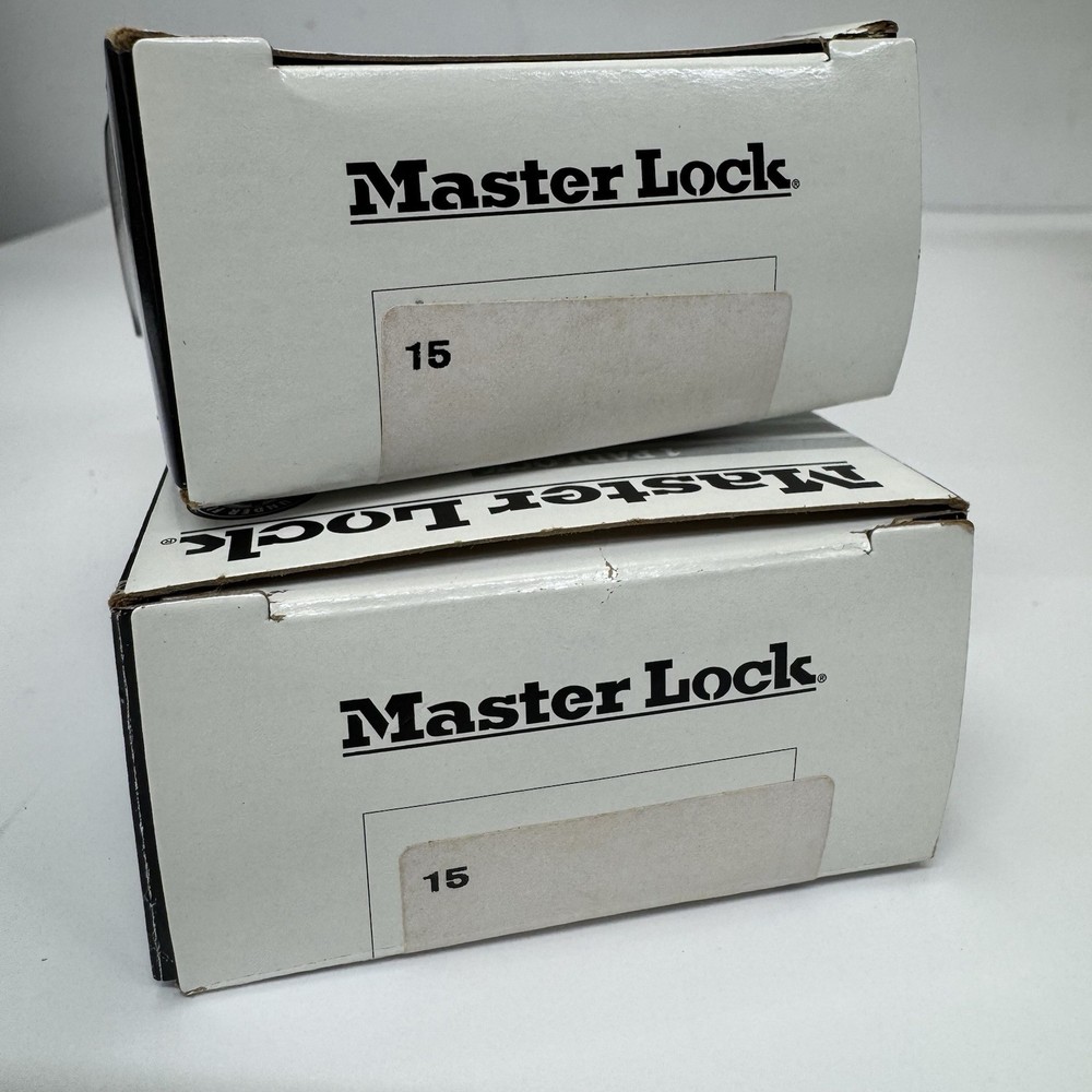 MASTER LOCK COMMERCIAL PADLOCK NO. 15 (2-pack)