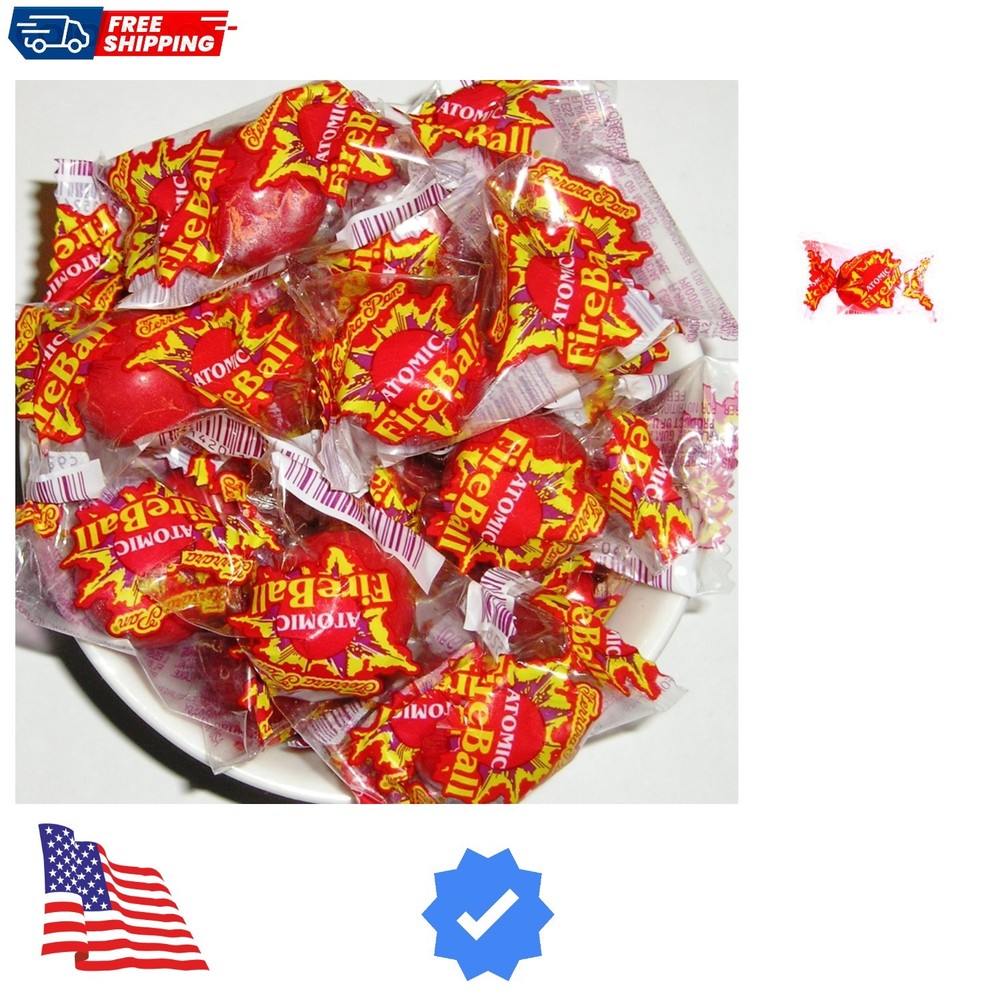 ATOMIC FireBall Candy Jawbreakers Hot 1lb
