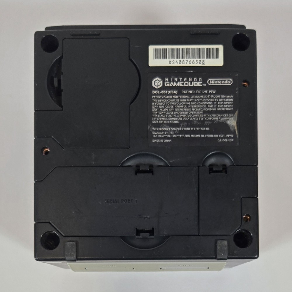 Nintendo GameCube Black Console Bundle Controller Memory Card 2 Games DOL-001