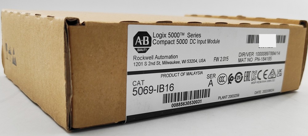 Allen-Bradley 5069-IB16 Logix 5000 Compact 5000 DC Input Module Sealed