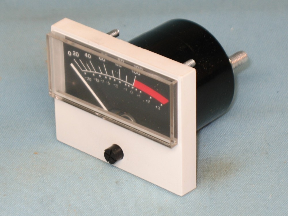 MODUTEC ~ MODEL # 00811117G ~ ANALOG PANEL METER ~ NOS