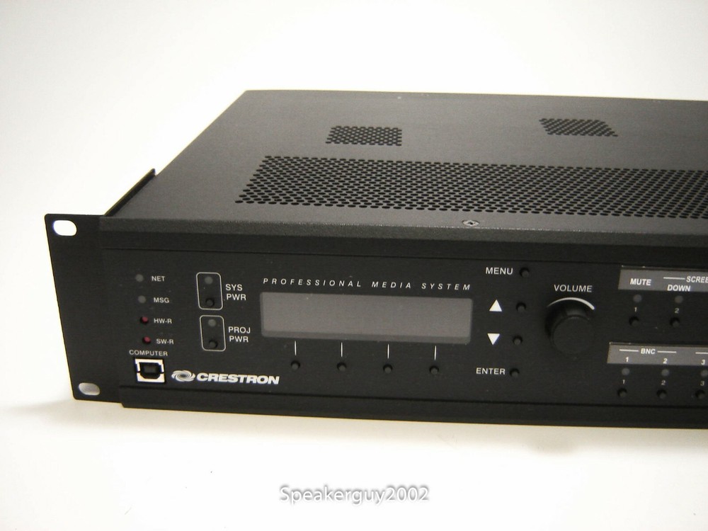 Rack Mountable Crestron MPS-100 / Multimedia Presentation System / 4456879 -- CC