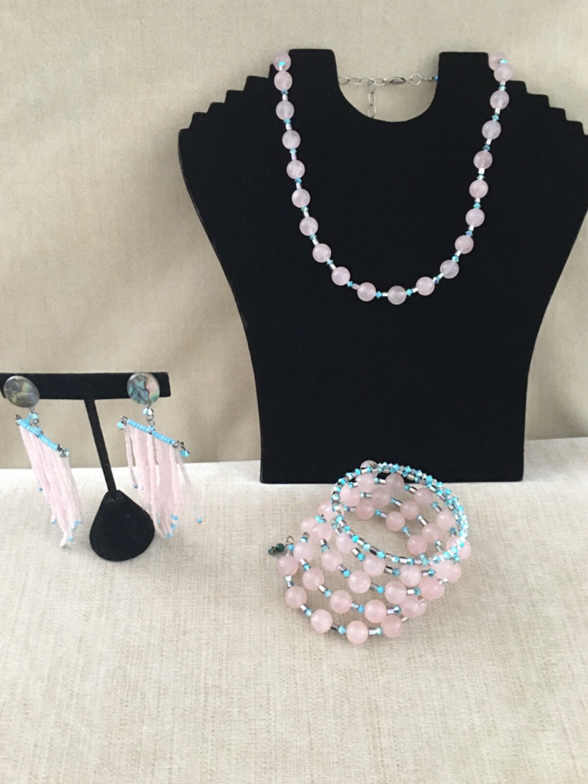 Rose Quartz 3-Piece Set